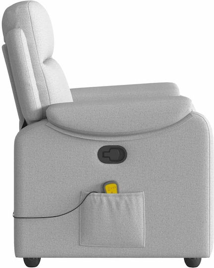 Πολυθρόνα Relax Massage Cloud Grey 96x99x102cm