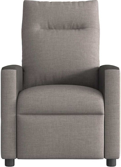 Фотьойл Relax Масаж С поставка за крака Taupe 50x54x100см