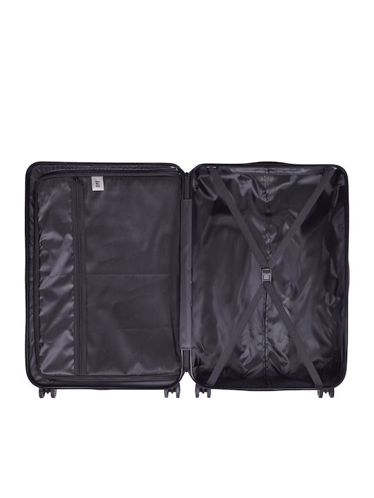 CAT Rockford Hard Yellow Suitcases With 4 Wheels Set 3 Pieces