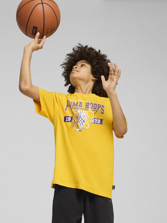 PUMA T-shirt Κίτρινο