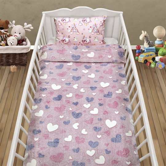 Lino Home Κουβέρτα Κούνιας 110x150εκ. Lino Home Κουβέρτα Κούνιας 110x150εκ.