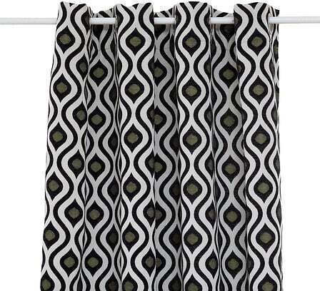 Atmosphera Perdea Cu Capse Twisted Lime Verde 140x260cm