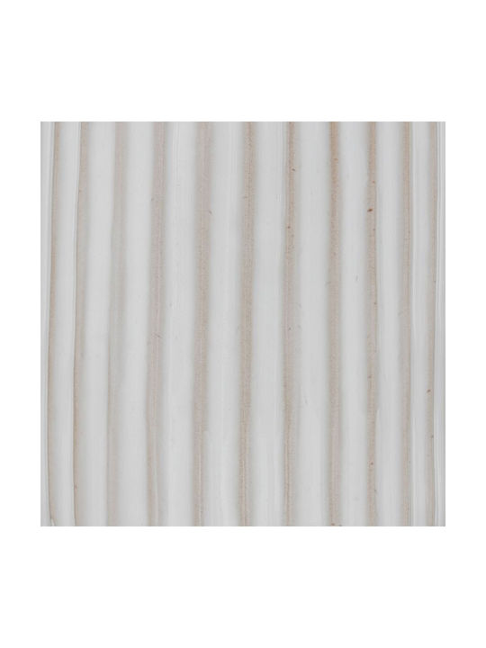 Pakketo Vază Decorativă Ceramică Whiten Alb 13x13x28cm 1buc