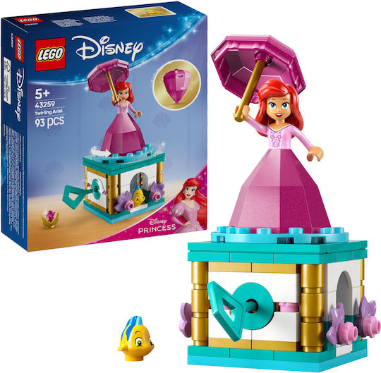 LEGO Disney Twirling Ariel for Ages 5+ 93 Pieces