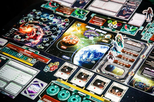 Board Game Wandering Galaxy: A Crossroads Game for 1-6 Players 14+ Years Old (EN) Plaid Hat