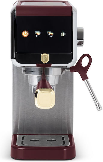 Berlinger Haus Μηχανή Espresso 1350W Πίεσης 20bar Καφέ BH-9623