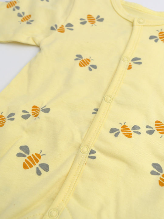 Babybol Babystrampler Langärmliges Yellow