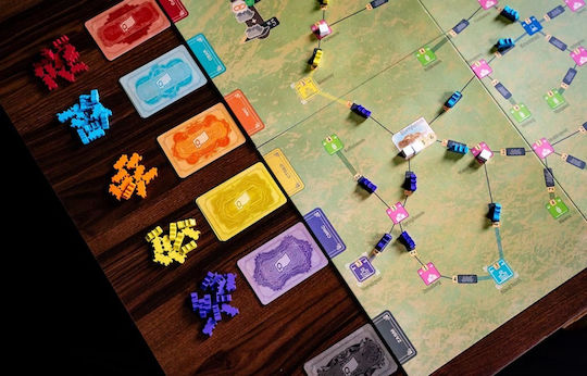 Board Game Iron Rail 4 Age of Rail South Africa for 3-5 Players (EN) Capstone Games