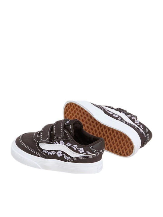 Brooklyn Ls Παιδικά Sneakers με Σκρατς Καφέ