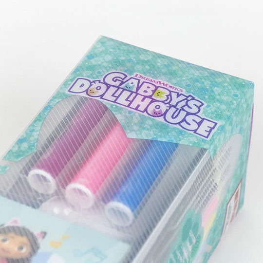 Cerda Gabby's Dollhouse Colouring Set 16 Pieces