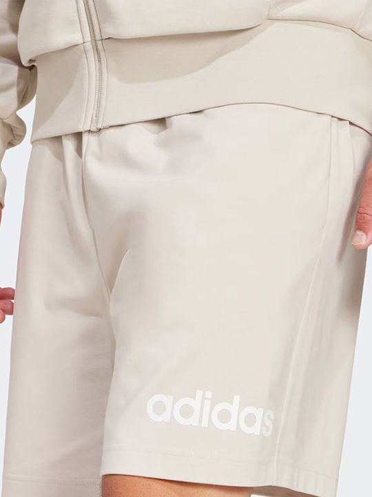 Essentials Linear Single Jersey Мъжка Бермуда Biege