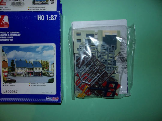 Lima Jouef Set Three Houses Shops Ho 1:87 L600967