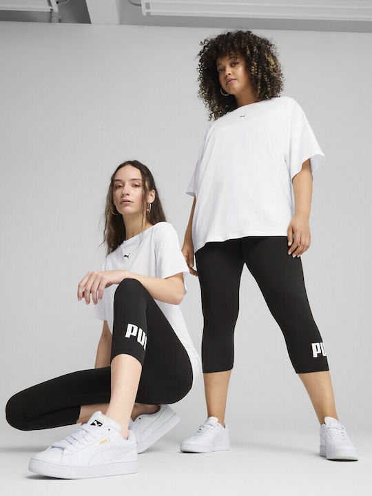 Puma Frauen Capri Leggings Schwarz