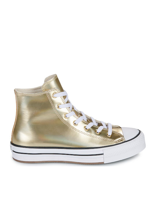 Chuck Taylor All Star CHUCK TAYLOR ALL STAR Детски маратонки High Златисти