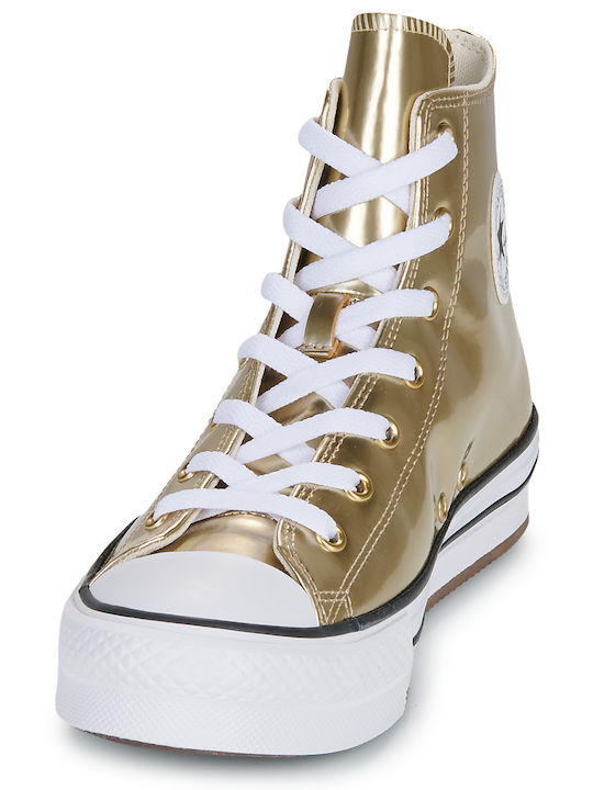 Chuck Taylor All Star CHUCK TAYLOR ALL STAR Детски маратонки High Златисти