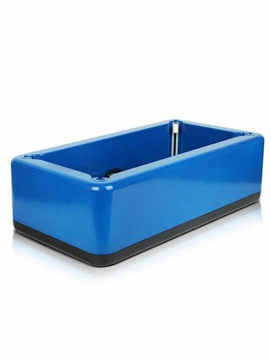 Automatischer Schuhüberzieher-Spender Blau