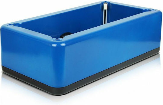 Automatischer Schuhüberzieher-Spender Blau