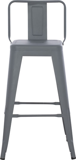 Табуретка Бар За външна употреба Melita-pro Сив 1бр 43x43x88см