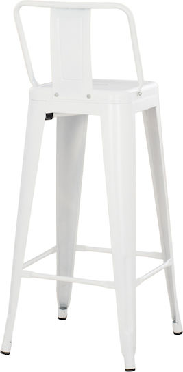 Табуретка Бар За външна употреба Melita-pro Белият шахмат 1бр 42x42x100см