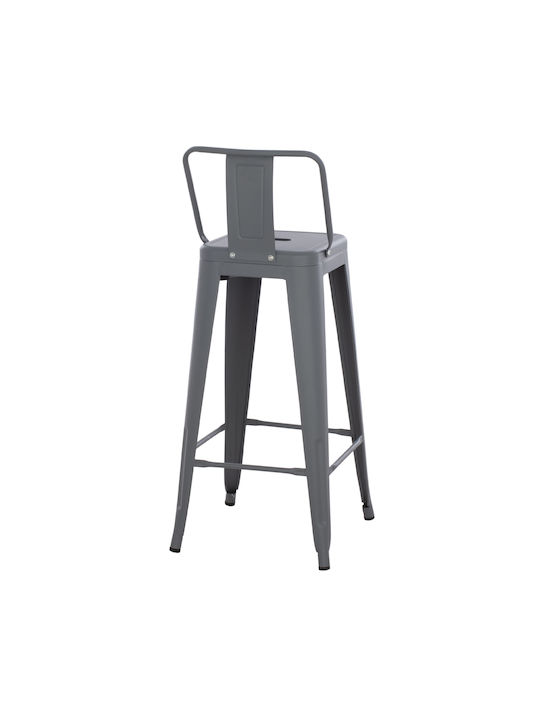 Stool for Bar Outdoor Melita-pro Gray 42x42x100cm