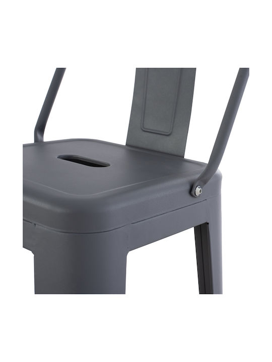 Stool for Bar Outdoor Melita-pro Gray 42x42x100cm