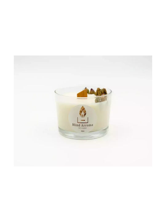Leather Creations XK Aromatisches Soja-Kerze im Gefäß mit Rose Parfüm 22gr