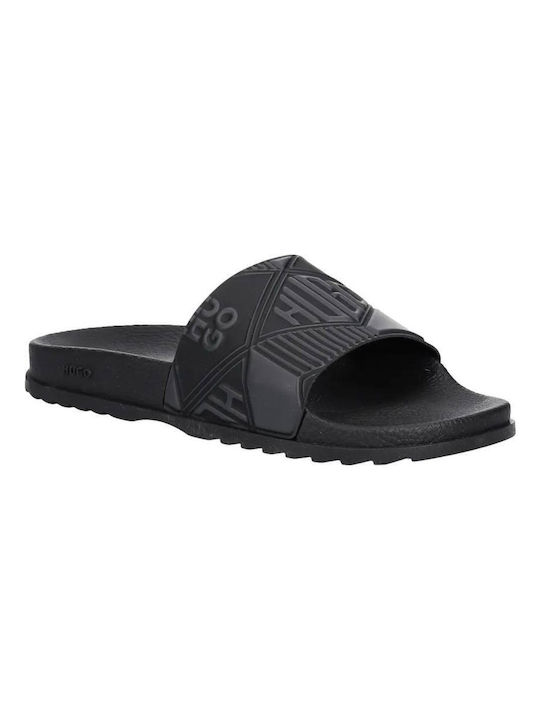 Hugo Match Men's Slides Black