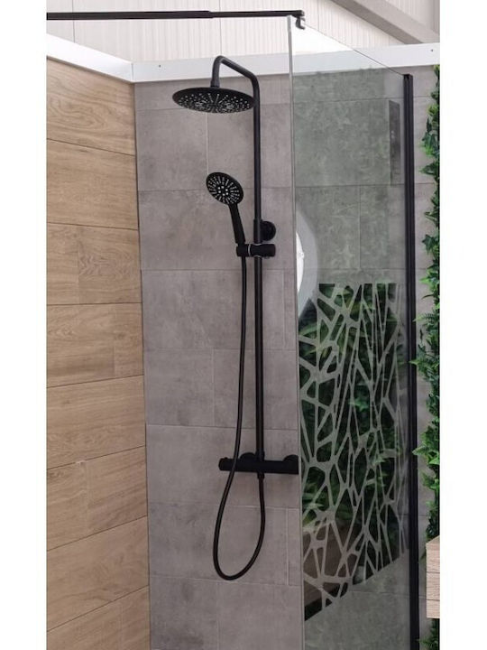 Душ система Inter Ceramic Ict 6394b смесителна плоча слушалка маркуч