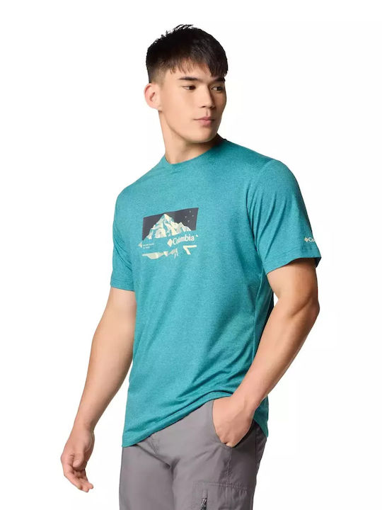 Columbia Hike T-Shirt Türkis