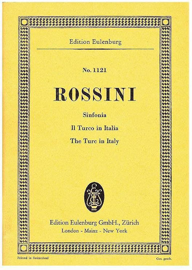 Rossini Turco In Italy Pocket Score