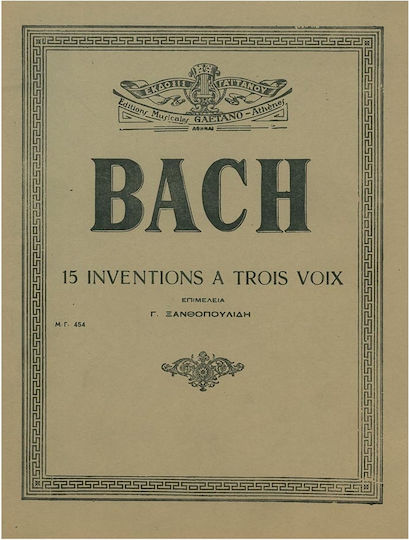 Bach 15 Inventions A Trois Voix