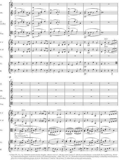 Schubert Symphony Nr.8 In C Major D944 Pocket Score