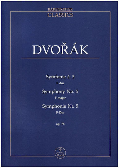 Dvořák Symphonie Nr. 5 Taschenpartitur