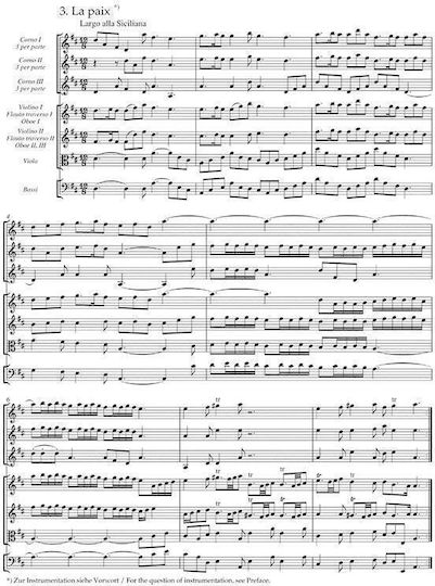 Handel Music Royal Fireworks Hwv 351 Pocket Score