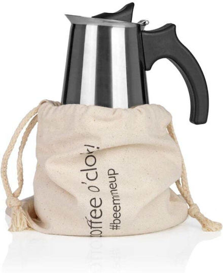 Moka Espresso Maker Stove Beem 300 Ml Stainless Steel