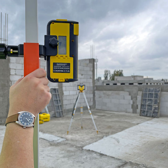 Sistem de Nivelare cu Laser Rotativ Digital Nl740g Fascicul Verde Planuri Verticale Orizontale Pante Rază de Acțiune Până la 700 m Auto-nivelare