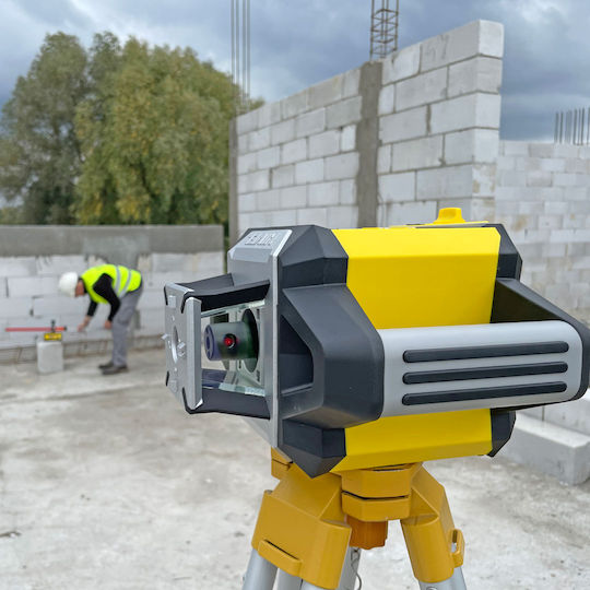 Sistem laser rotativ digital Nl720g fascicul verde planuri verticale orizontale pante rază de până la 700 m auto-nivelare