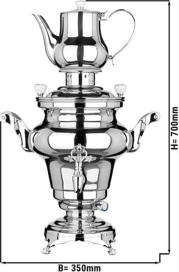 Samovar electric Beem Soraya 10 litri 3000 W oțel inoxidabil