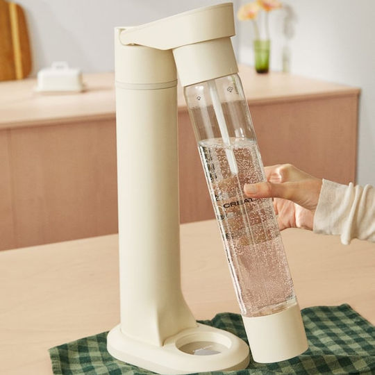 Aparat de făcut apă carbogazoasă Create Soda Maker Studio 1 Litru Crem