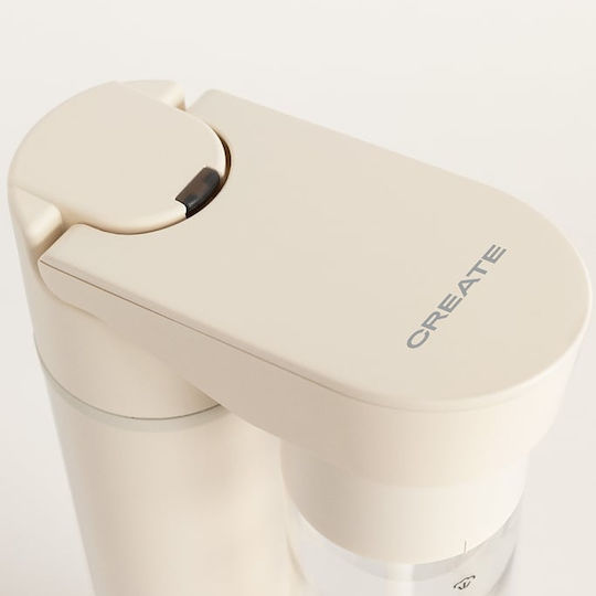 Aparat de făcut apă carbogazoasă Create Soda Maker Studio 1 Litru Crem