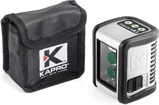 Kapro Αυτορυθμιζόμενο Γραμμικό Αλφάδι Laser Πράσινης Δέσμης με Εύρος Εργασίας 20m