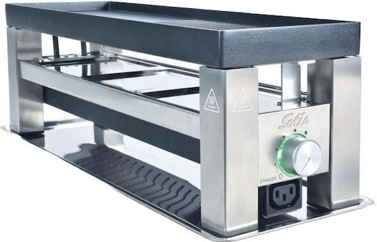 Solis Επιτραπέζια Ηλεκτρική Ψησταριά Raclette 650W Ανοξείδωτη με Ρυθμιζόμενο Θερμοστάτη