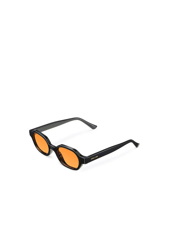 Meller Sunglasses with Black Plastic Frame and Orange Polarized Lens CU-TUTORANGE