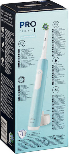 Oral-B Pro Series 1 Electric Toothbrush with Timer and Pressure Sensor Blue