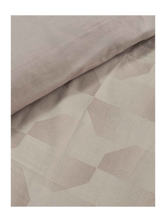 Madi Duvet Set Queen 240x260cm Boxy Beige