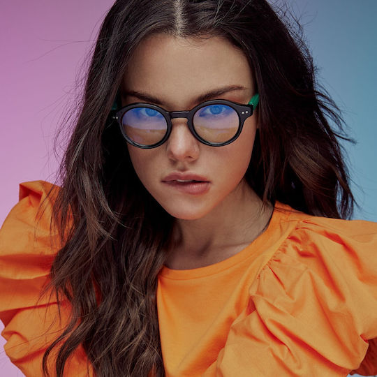 Caserta Screen Protection Glasses in Braun Schildpatt
