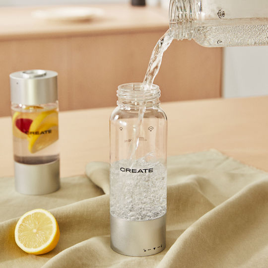 Set 2 Sticle Apă Carbogazoasă Create 500 Ml + 350 Ml