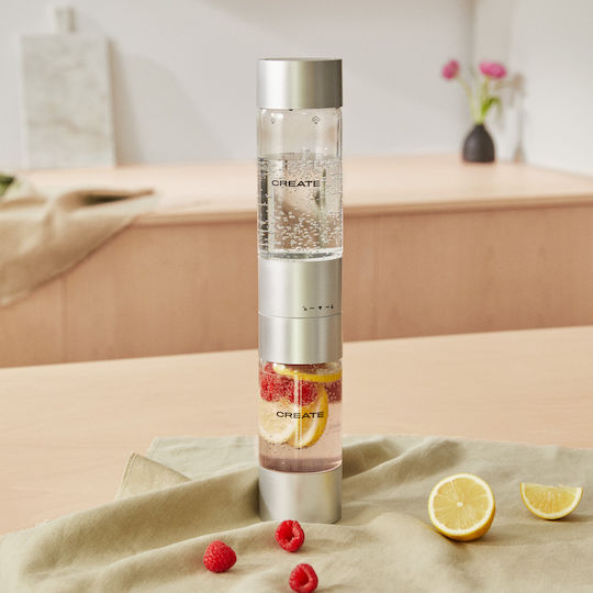 Set 2 Sticle Apă Carbogazoasă Create 500 Ml + 350 Ml