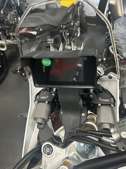 Protecție instrumente motocicletă KTM 450 Raliu Negru