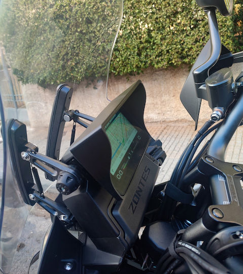 Motorrad-Instrumentenschutz Daytona T310 Triumph Daytona Schwarz